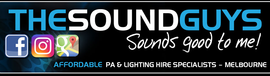 THE SOUND GUYS – PA Hire, Sound System Hire for Conferences, Corporate Events, Weddings and Live Bands.