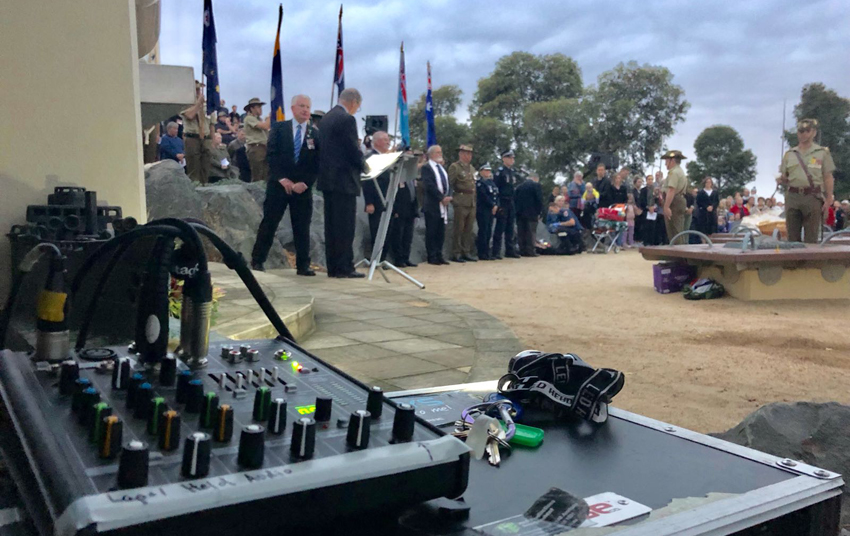 PA Hire Melbourne for Anzac Day